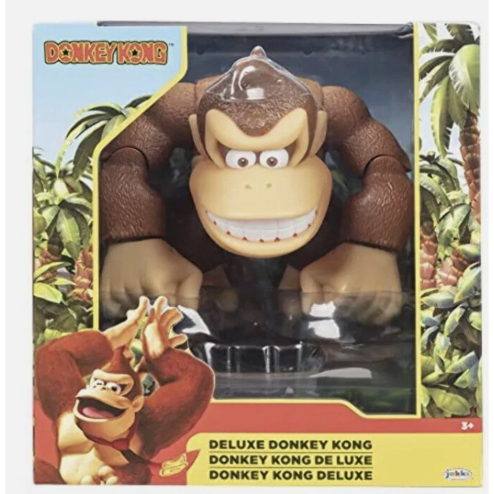 Nintendo Donkey Kong Deluxe 6” Action Figure NWT